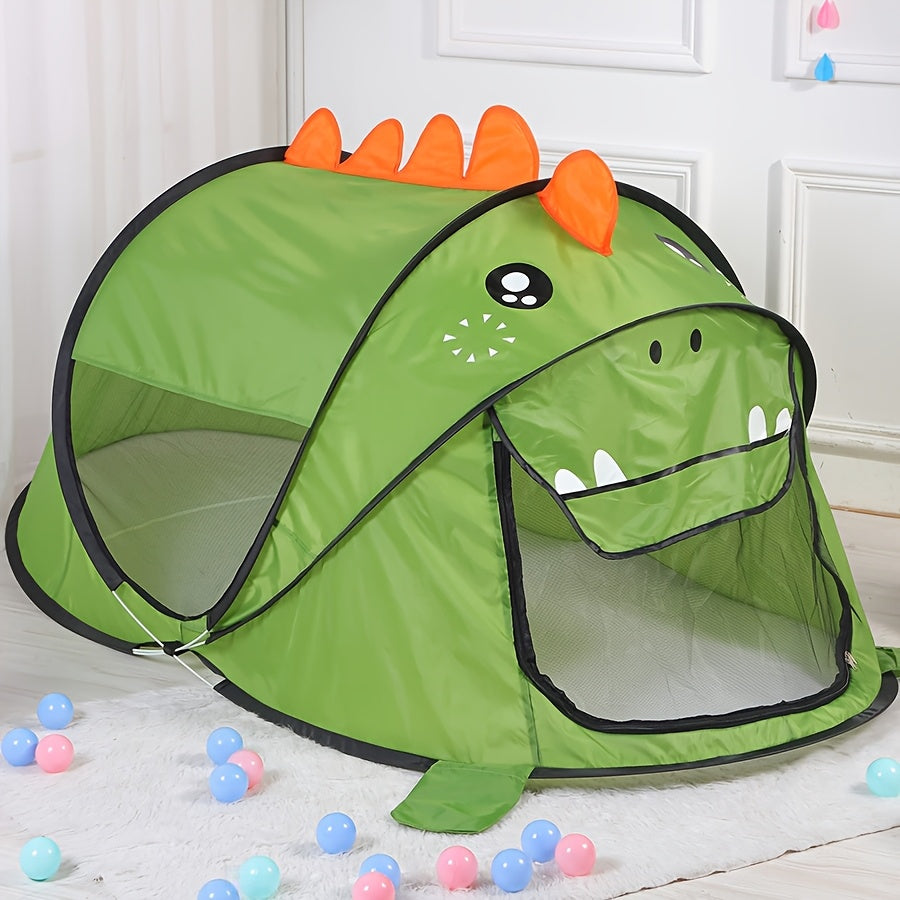 Children’s Dinosaur, Shark & Bear Pop-Up Play Tent Set with UPF 50 – Breathable & Portable for Babies & Toddlers
