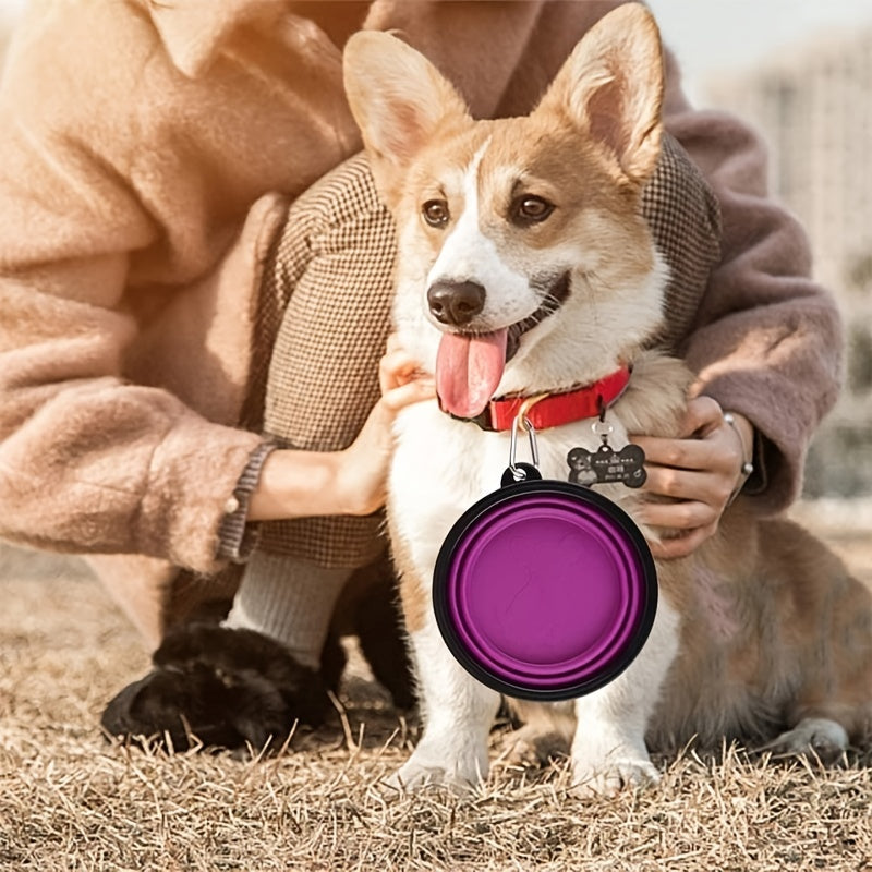 Foldable Pet Bowl – Durable and Compact for Dogs and Cats