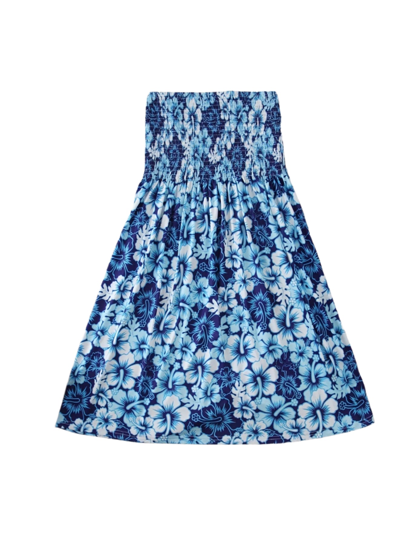 Bohemian Floral Smock Tube Dress – Cheerful and Comfortable for Summer Outings