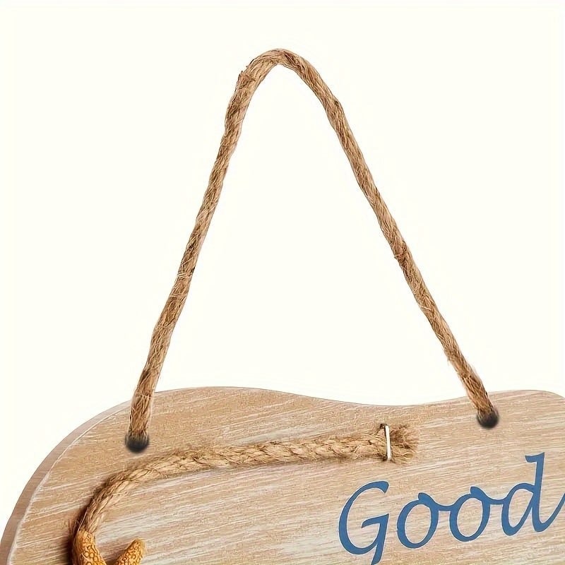 Wooden Flip-Flop Wall Decoration - Nautical Style for a Summer Vibe