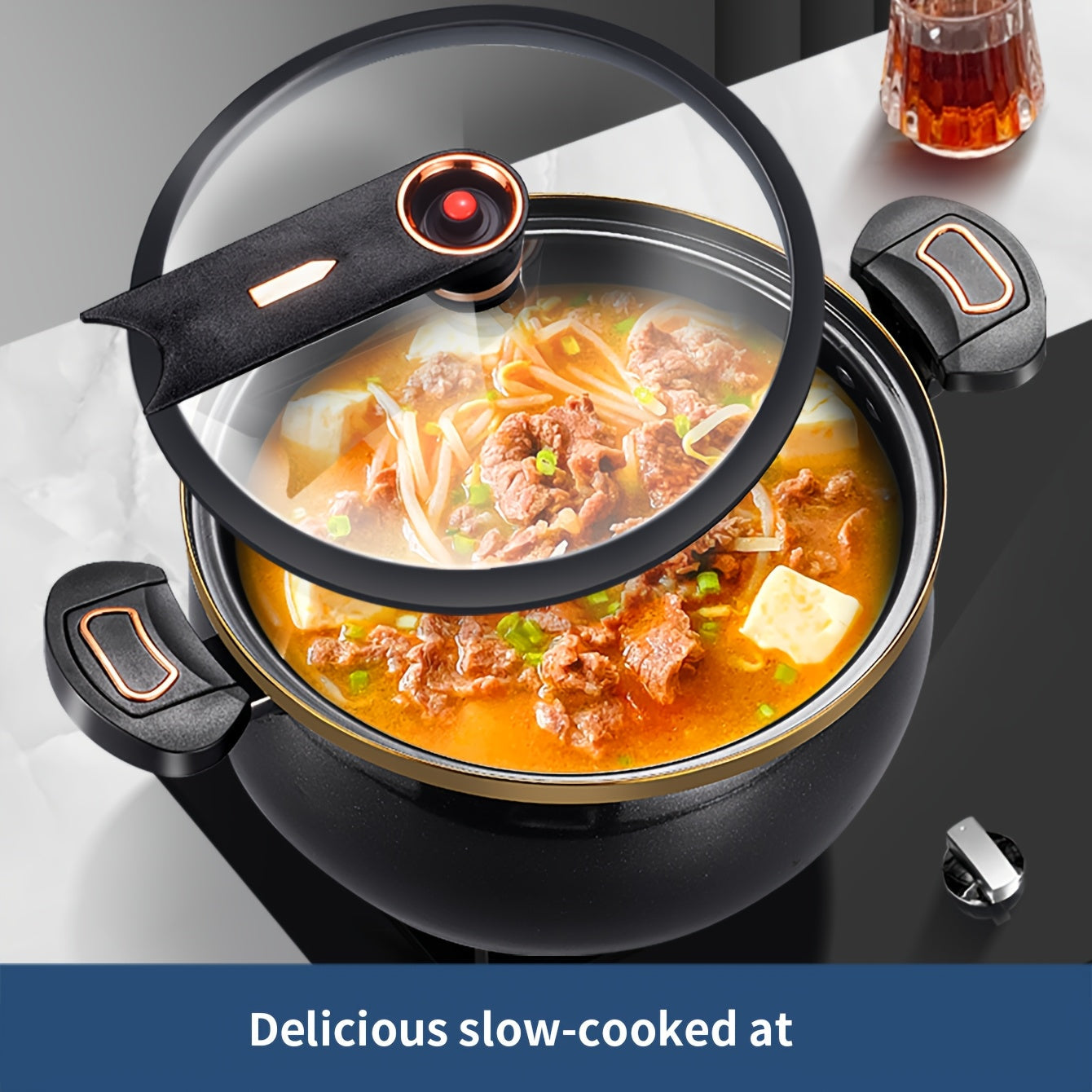 Multifunctional Soup and Cooking Pot – 7L Capacity, Suitable for Induction and Gas Stoves