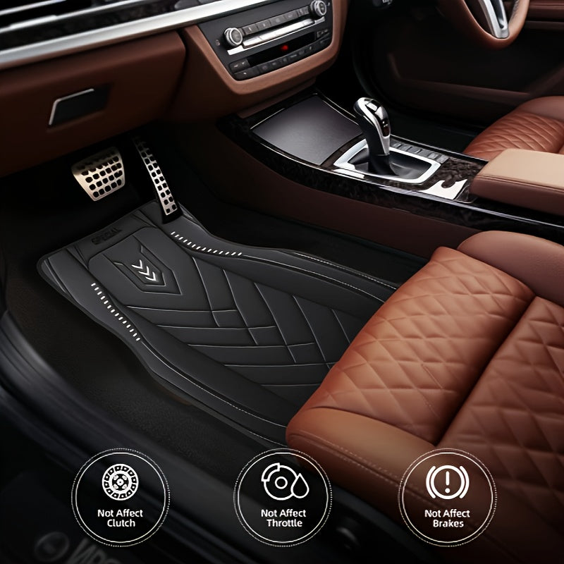 Universal Car Floor Mats – Non-Slip and Washable for All Seasons
