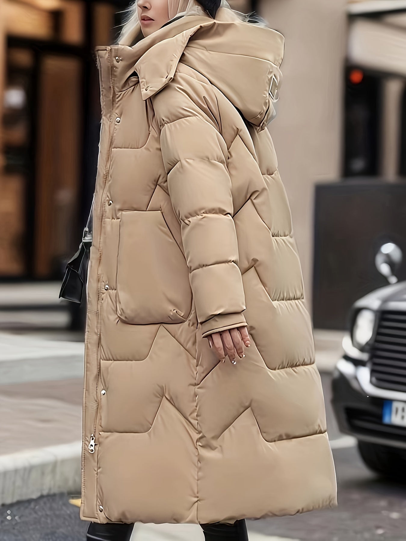 Padded Winter Jacket - Comfort and Style for the Cold Months