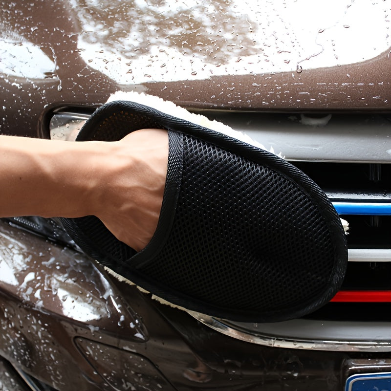Ultra Soft Microfiber Cleaning Glove - Perfect for Car Maintenance