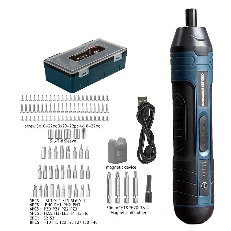 3.6V Lithium Battery Screwdriver Set – Compact and User-Friendly