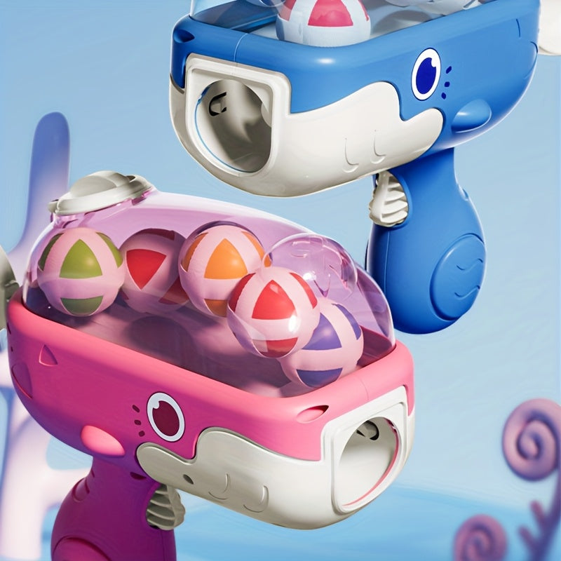 Whale-Shaped Pop Bubble Toy – Fun with Colorful Balls