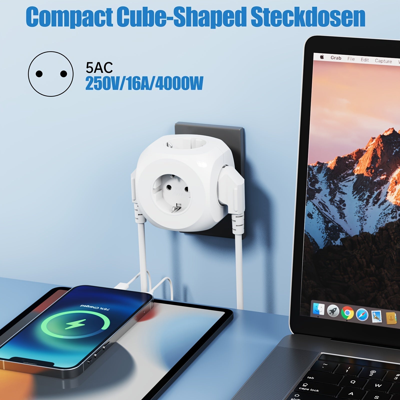 FlexiPower Power Strip - For Convenience and Safety Wherever You Are