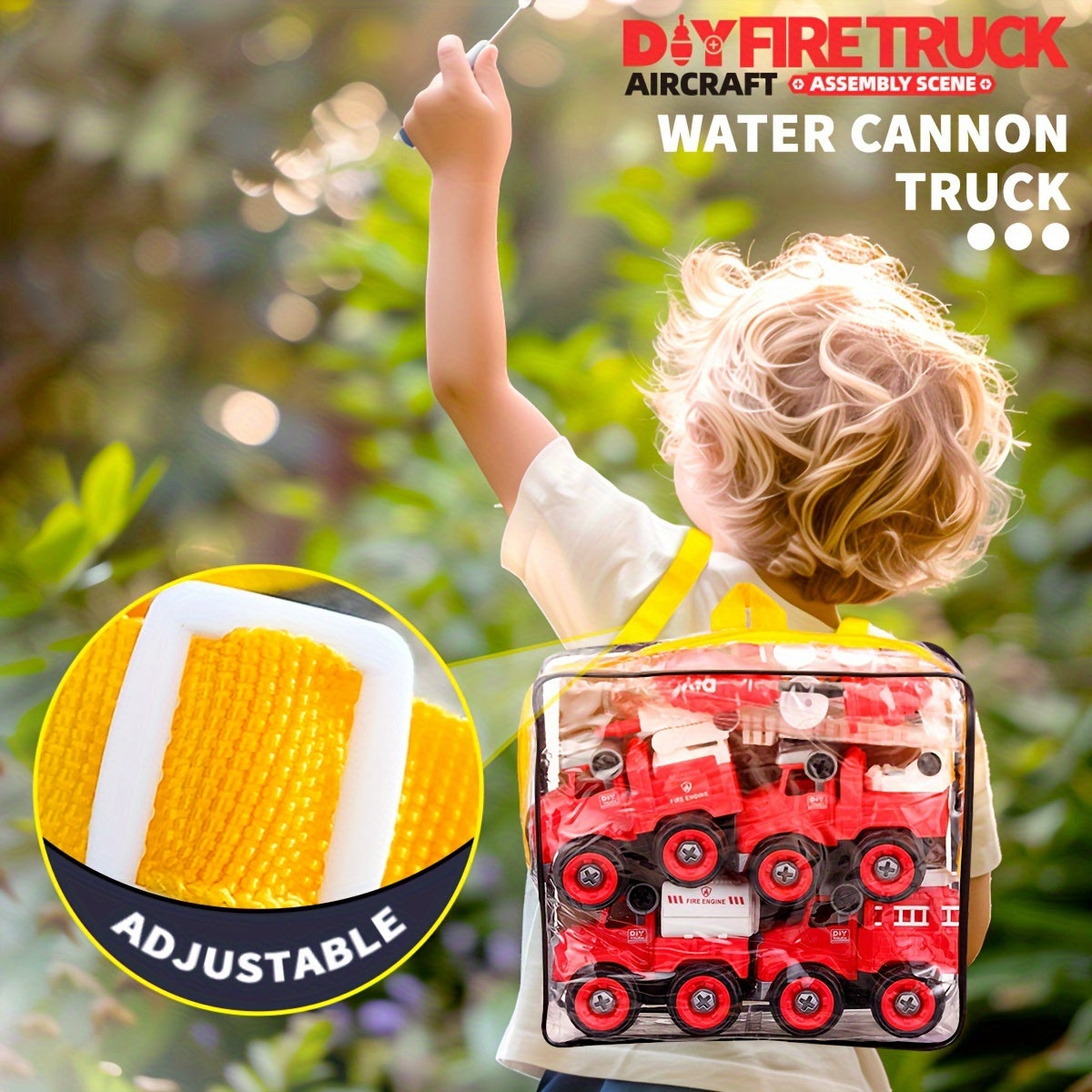 Firefighter Heroes Building Set - Create Your Own Fire Trucks and Save the Day
