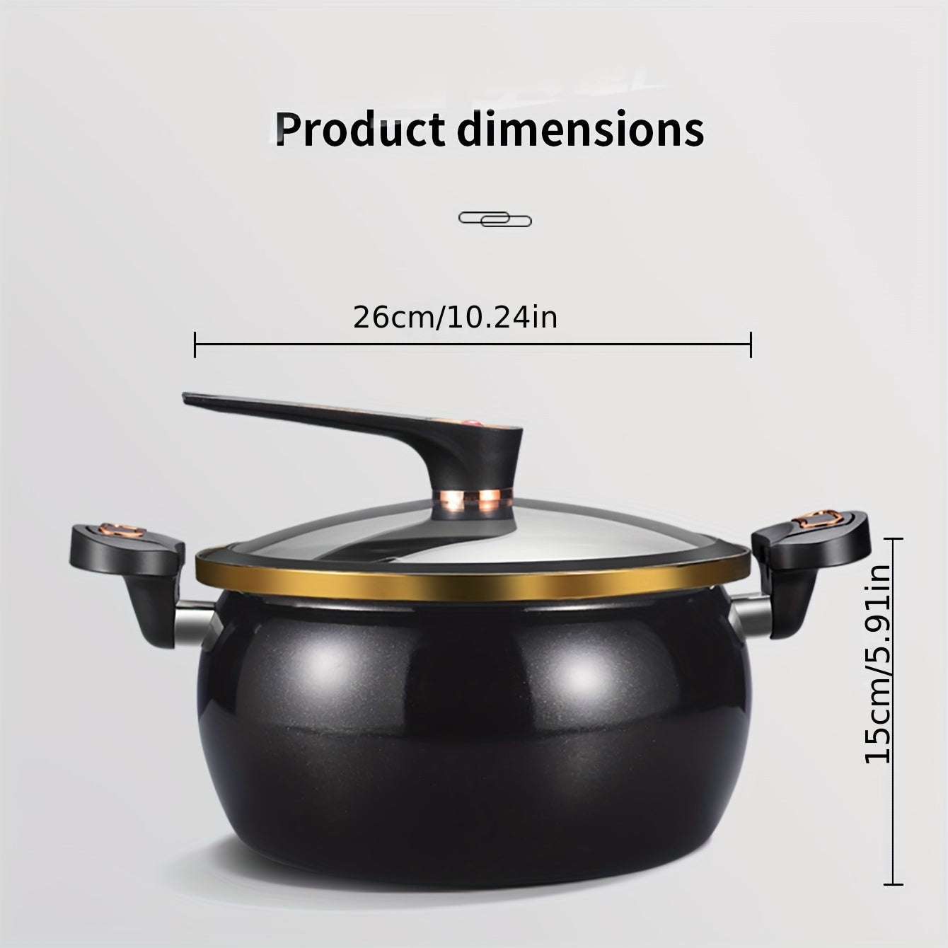 Multifunctional Soup and Cooking Pot – 7L Capacity, Suitable for Induction and Gas Stoves
