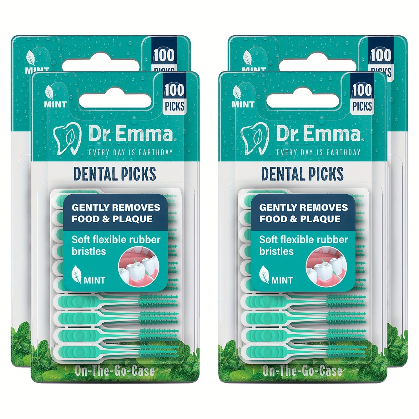 Soft Interdental Toothpicks – Mint Fresh and Ergonomically Designed