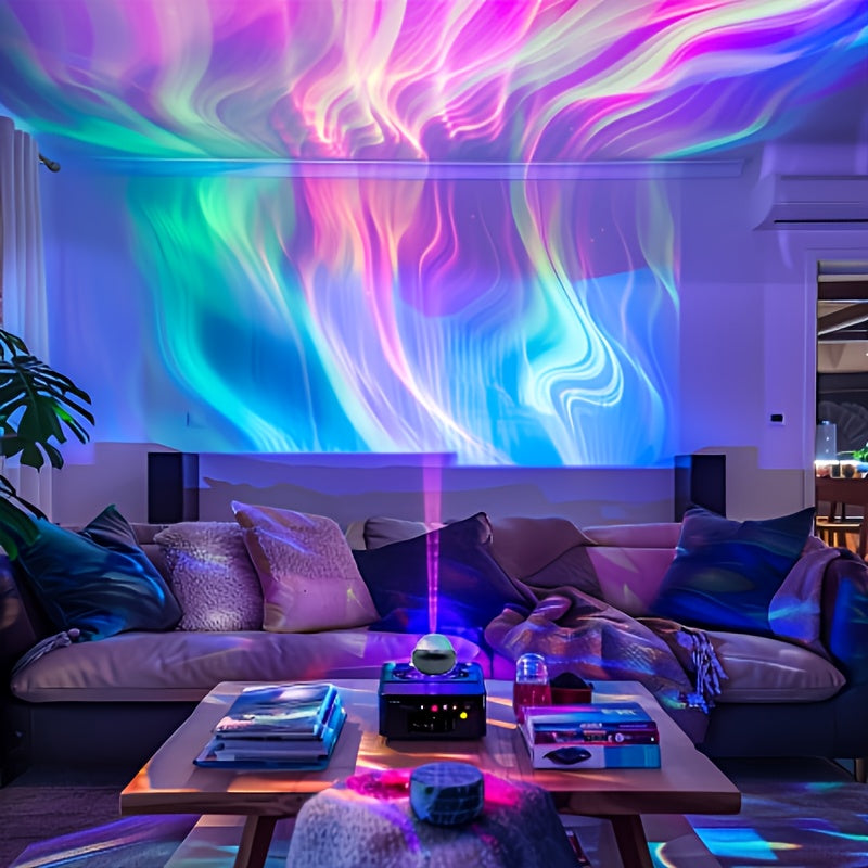 Magical Light Show Projector - Enchanting Colorful Starry Sky Effect