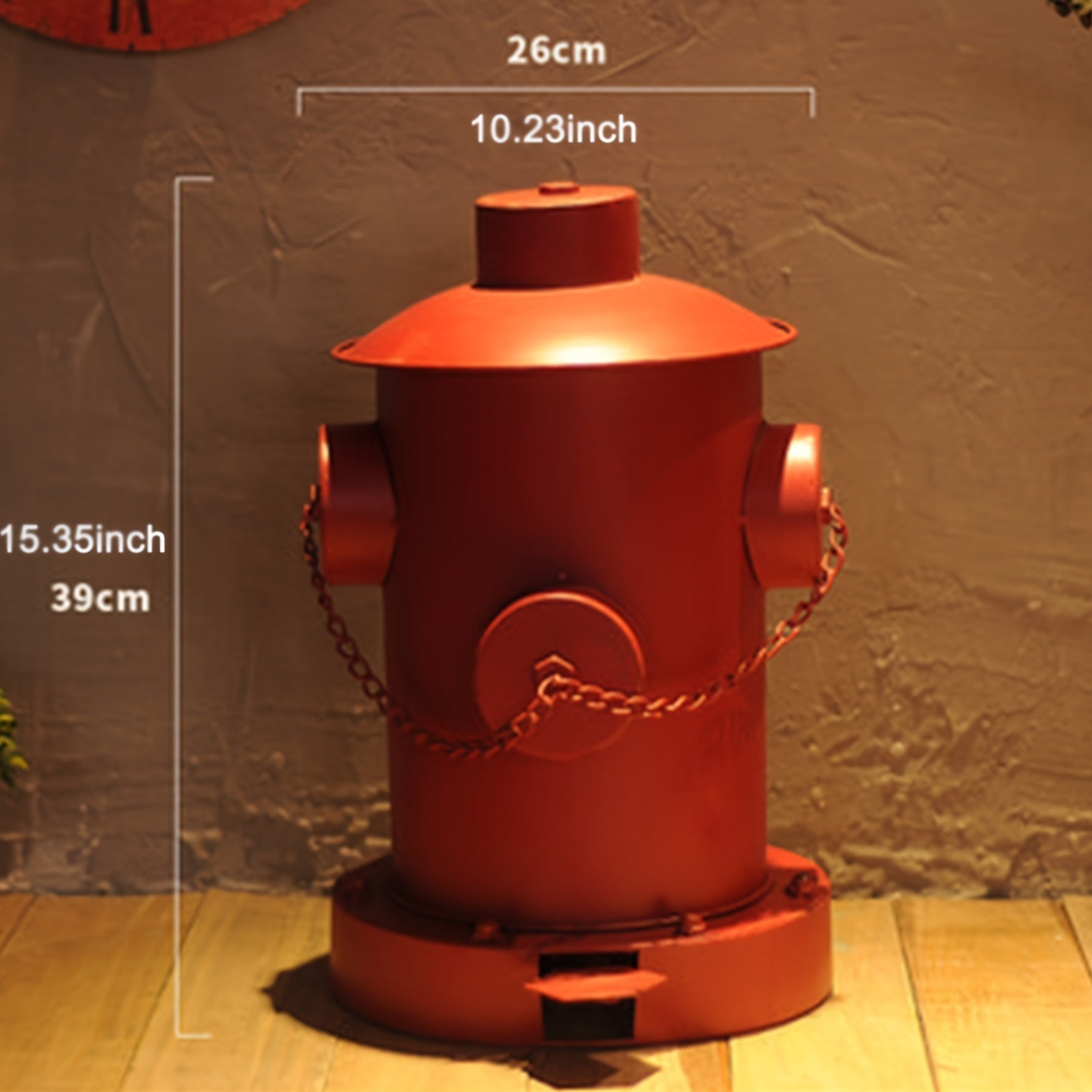 Vintage Fire Hydrant Trash Can - The Perfect Father's Day Gift for Home