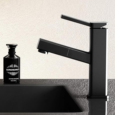 Luxury Bathroom Tap with Pull-Out Hand Shower – Stylish and Functional