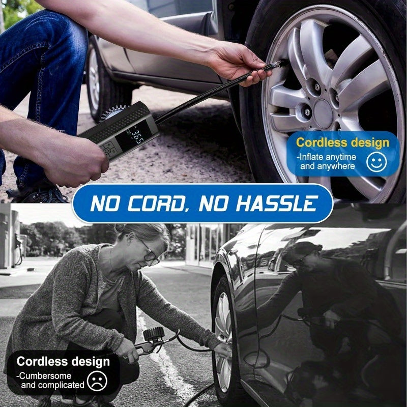 AirSmart Portable Tire Pump – Compact and Efficient