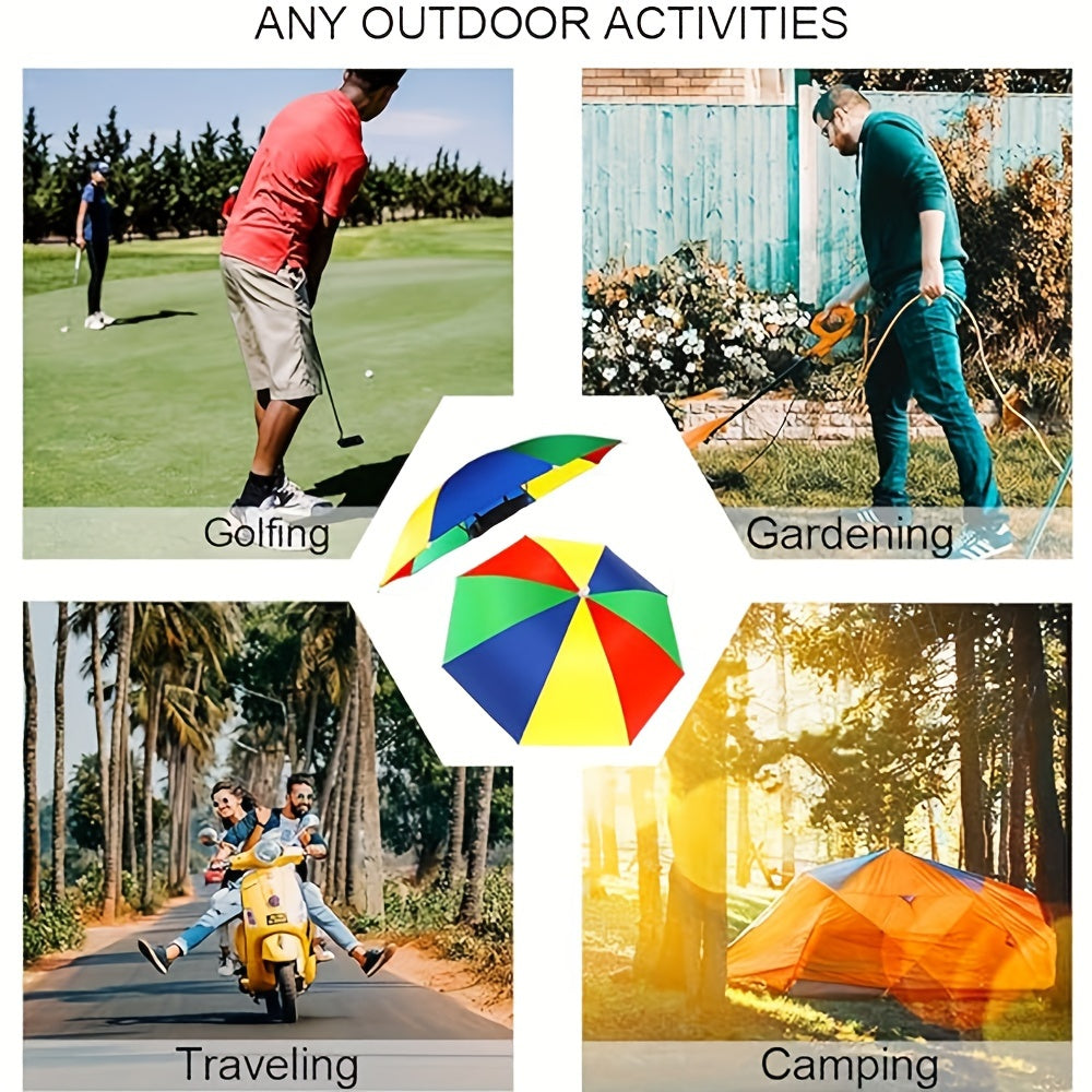 SunShade Umbrella Hat – Lightweight, UV-Protective, and Hands-Free
