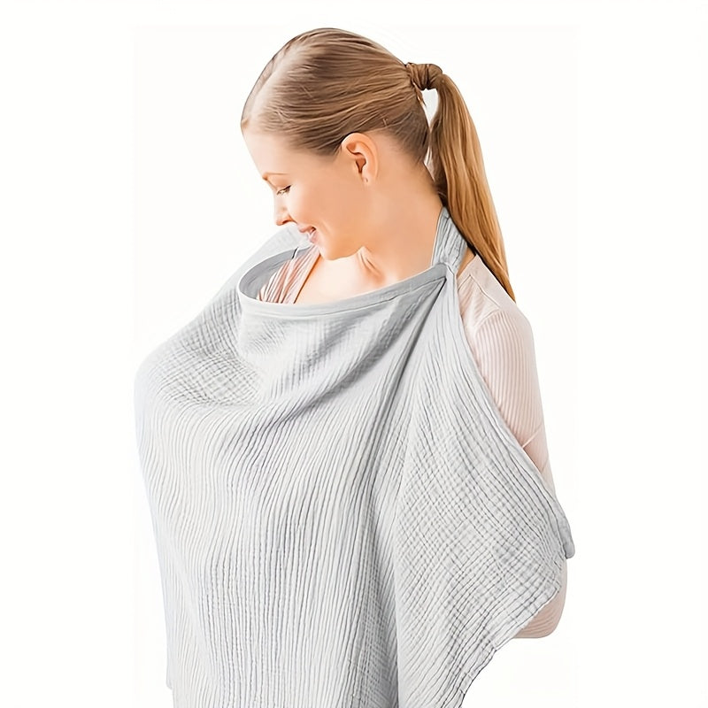 BreezeEase Outdoor Nursing Cover – Lightweight & Breathable