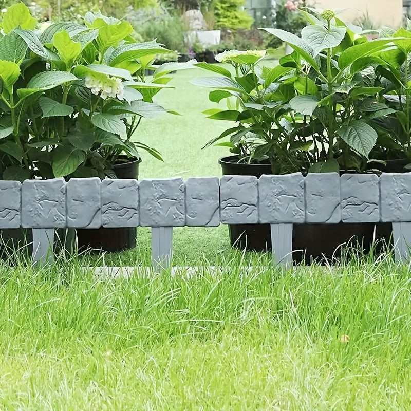 Stone Look Garden Edge Set – Practical and Decorative