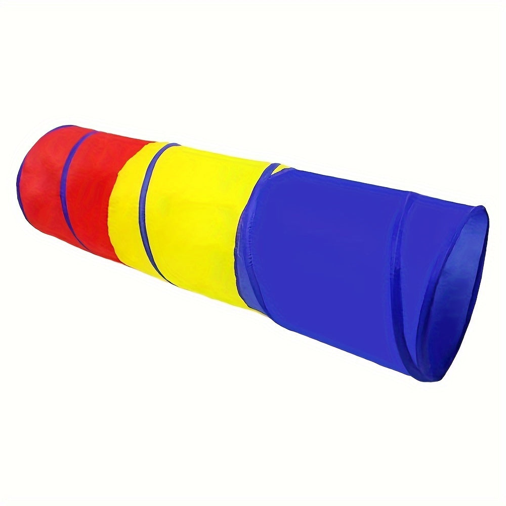 Colorful Kids Crawl Tunnel - For Active Play and Sensory Training