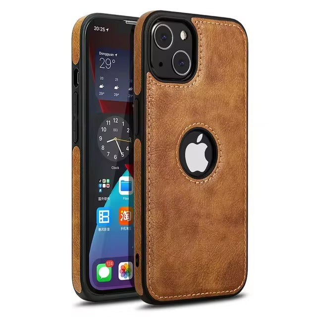 Luxury Leather iPhone Case – Business & Protective