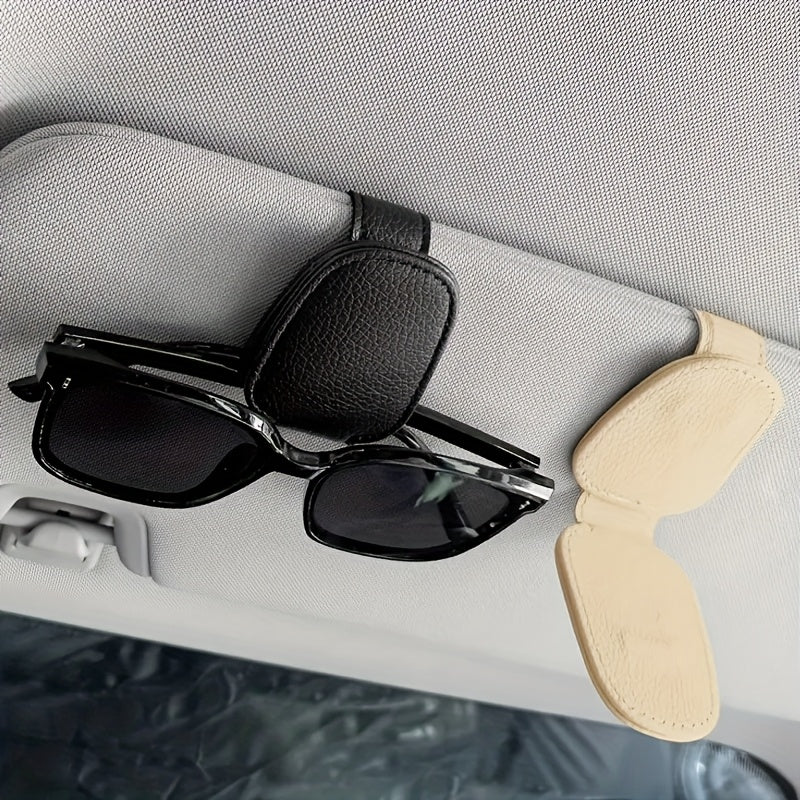 Universal Car Sunglasses Clip – Handy Organizer for Sun Visor