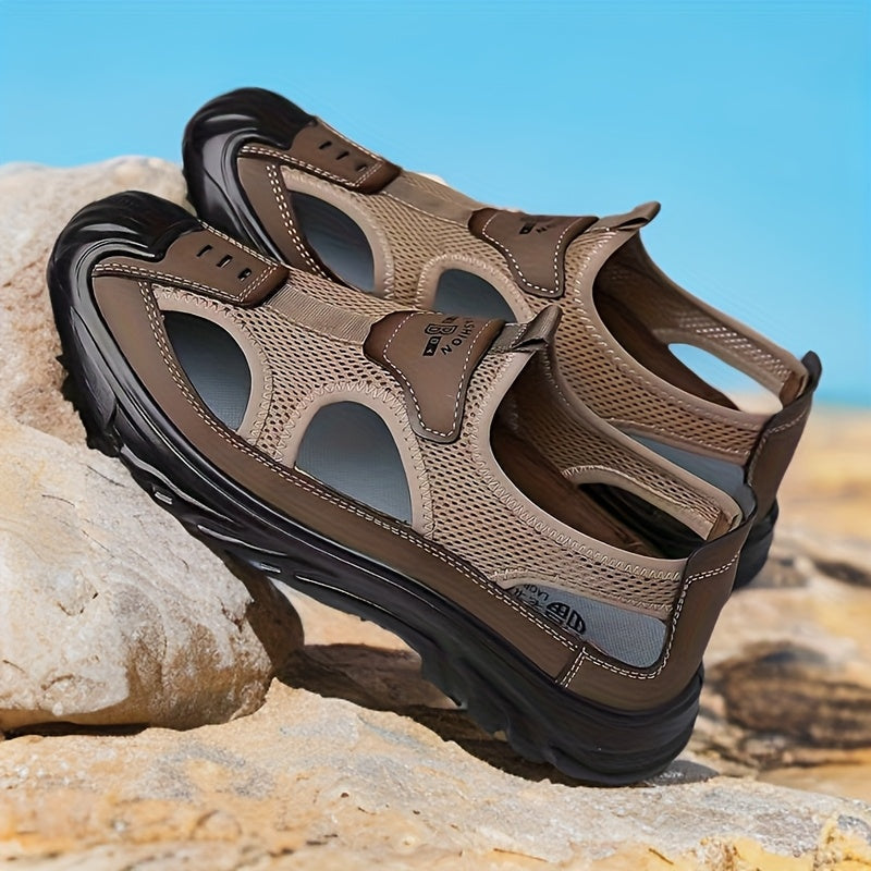 Breathable Mesh Slip-On Shoes for Men – Perfect for Summer, Beach, and Outdoor Sports