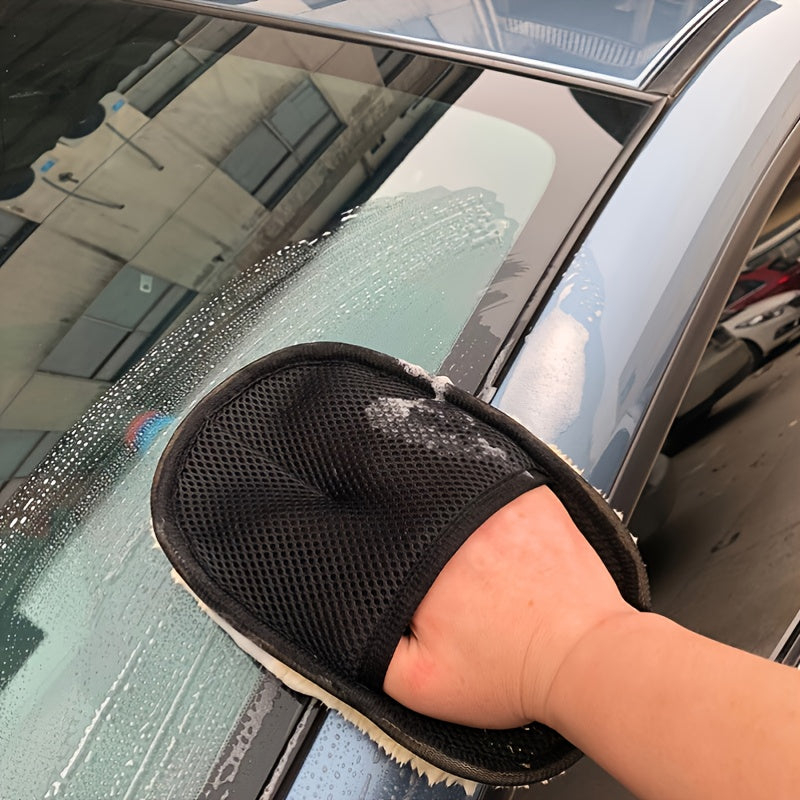Ultra Soft Microfiber Cleaning Glove - Perfect for Car Maintenance