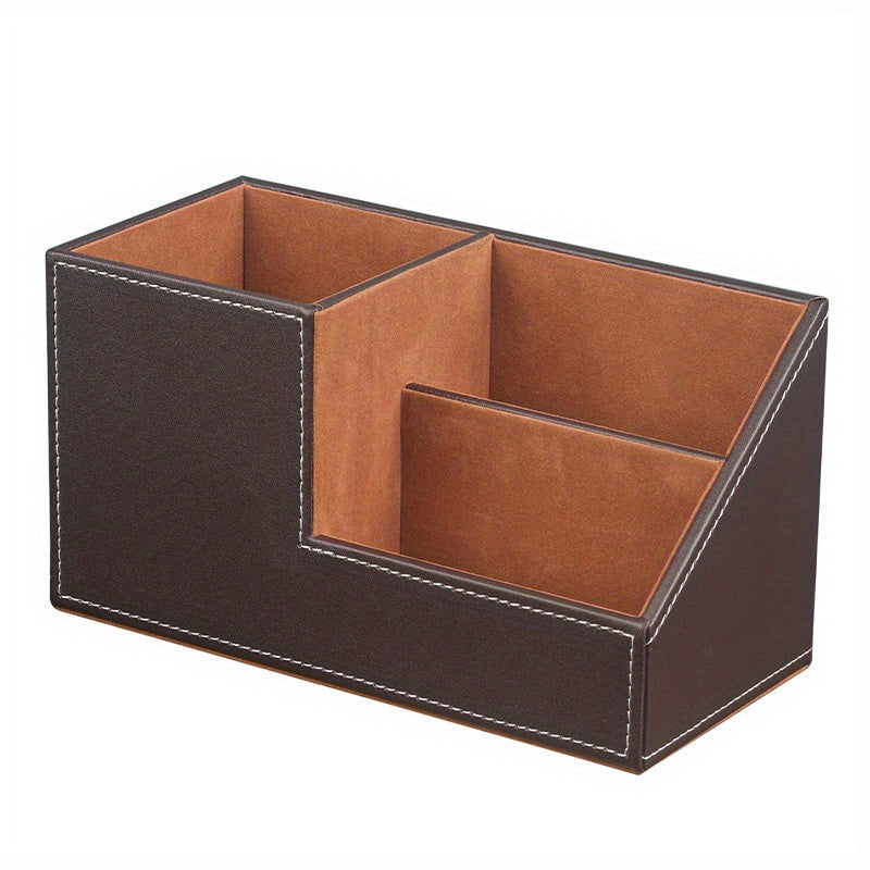 ClassicDesk PU Organizer – Luxe Solution for a Tidy Desk