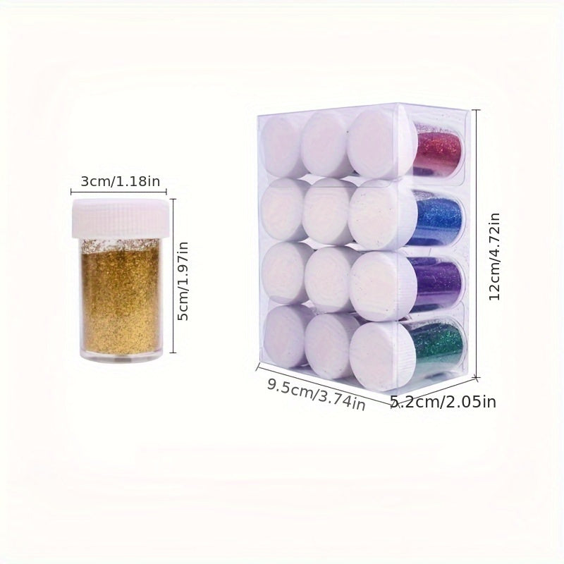 Glitter Set for Crafts – Perfect for Party Decorations and Creative Projects