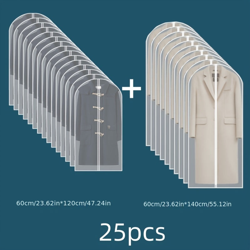 ClearGuard Garment Bags Set – Practical and Protective
