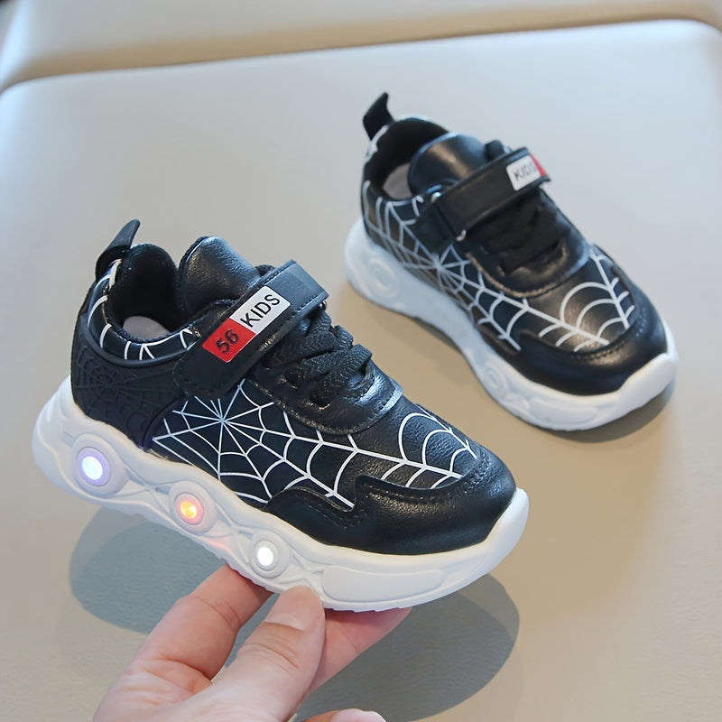 Spider-Net LED Sneakers - For Adventurous Kids