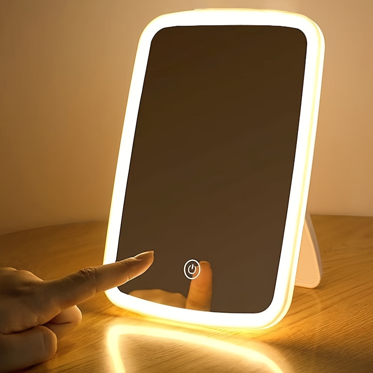 GlowPerfect LED Makeup Mirror - Lighting and Style in One