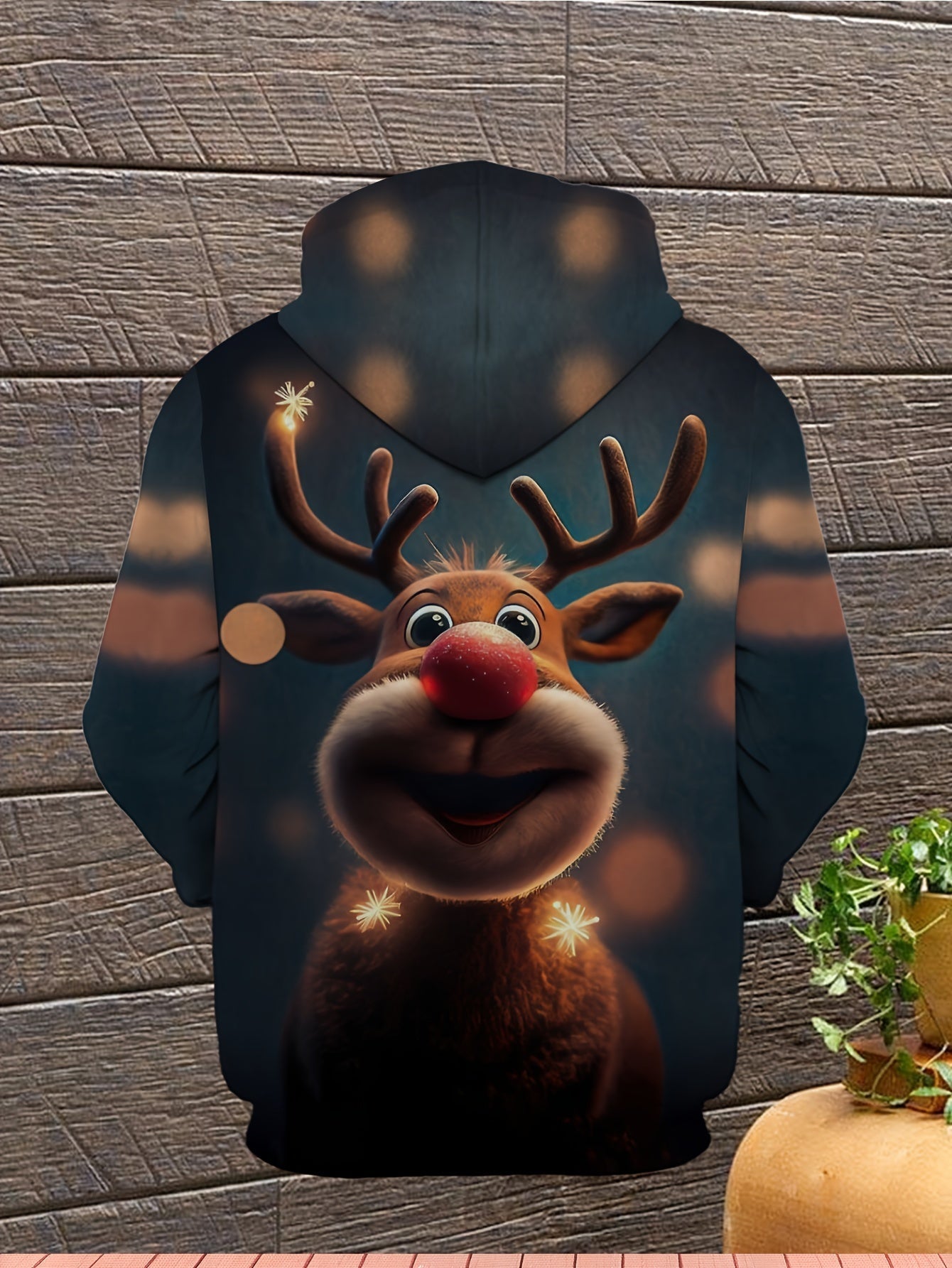 Rudolph's Festive Hoodie – Comfortable and Cheerful