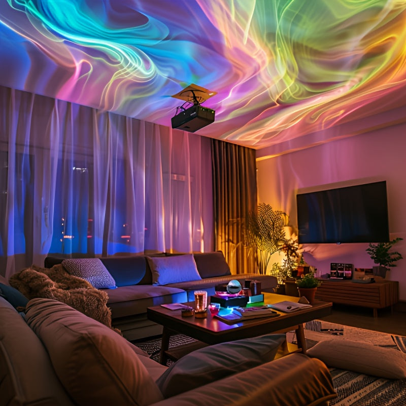 Magical Light Show Projector - Enchanting Colorful Starry Sky Effect