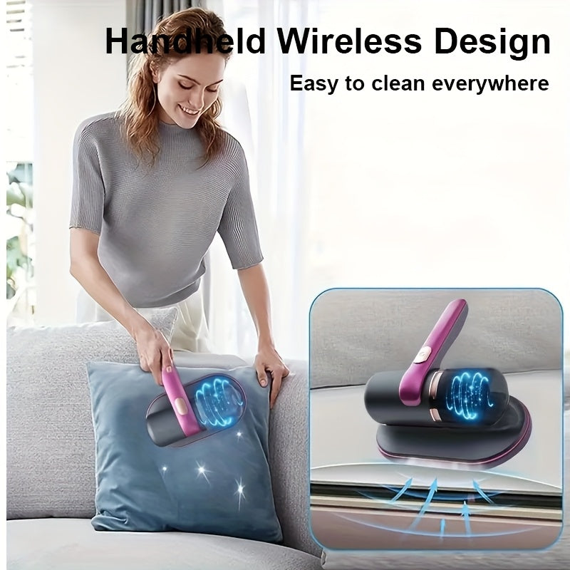 Ultrasonic Handheld Vacuum Cleaner – Quiet and Efficient