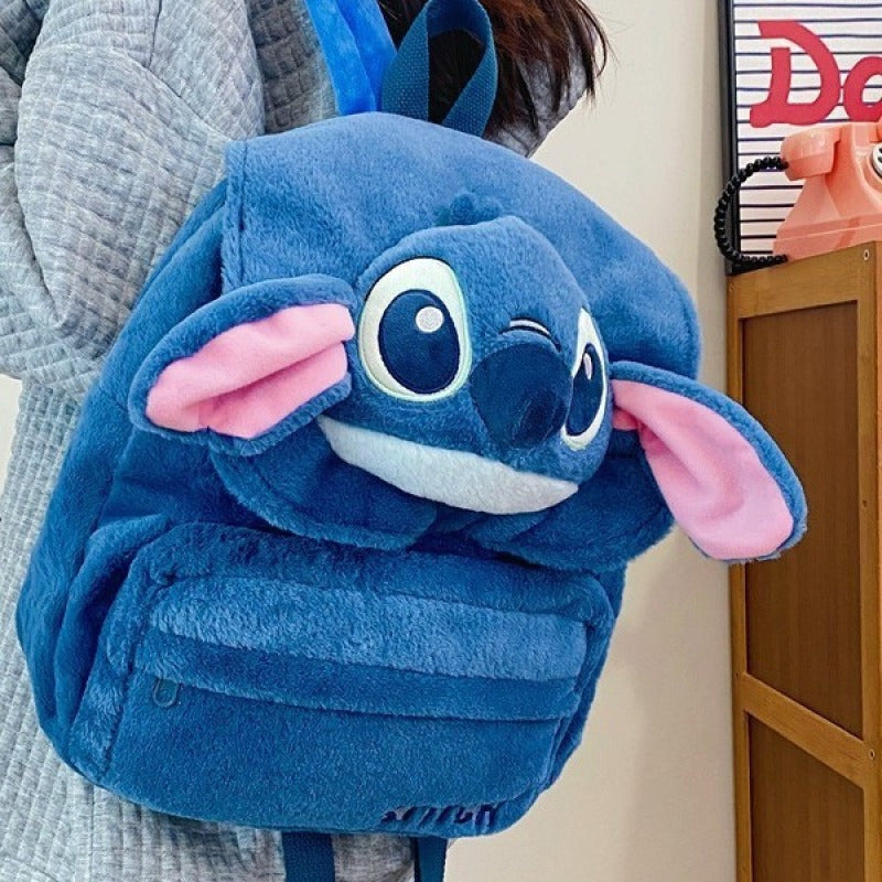 Disney Stitch Plush Backpack for Kids – Cute and Durable for School and Everyday Use