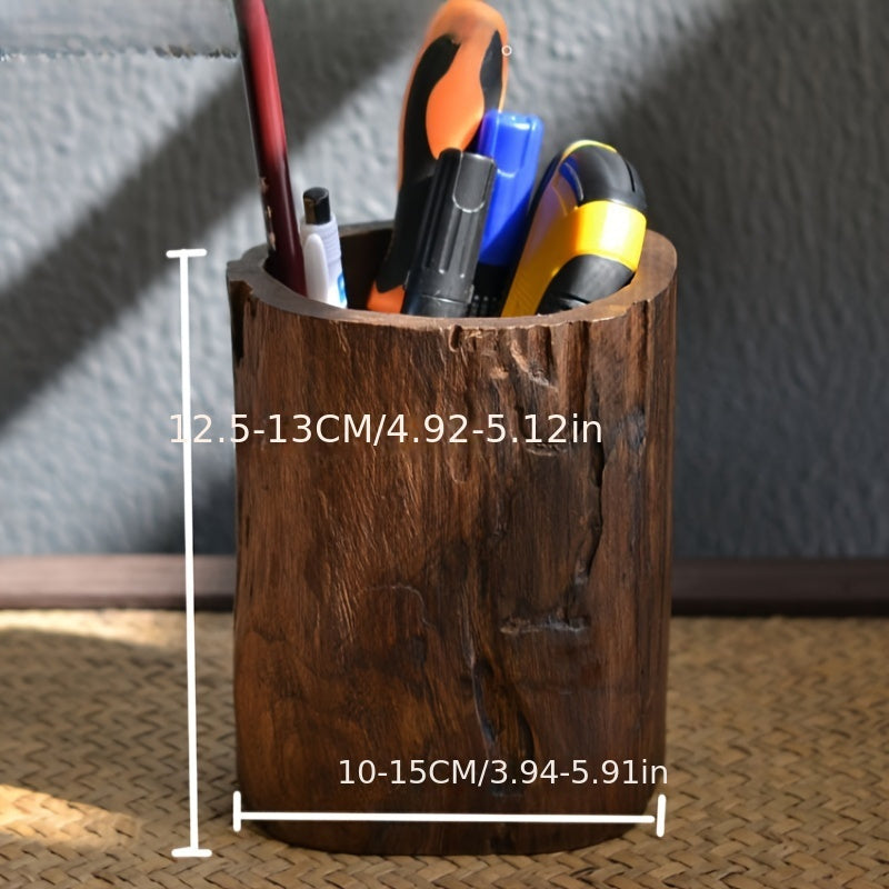 NatureWood Pen Holder – Authentic Atmosphere for Your Workspace