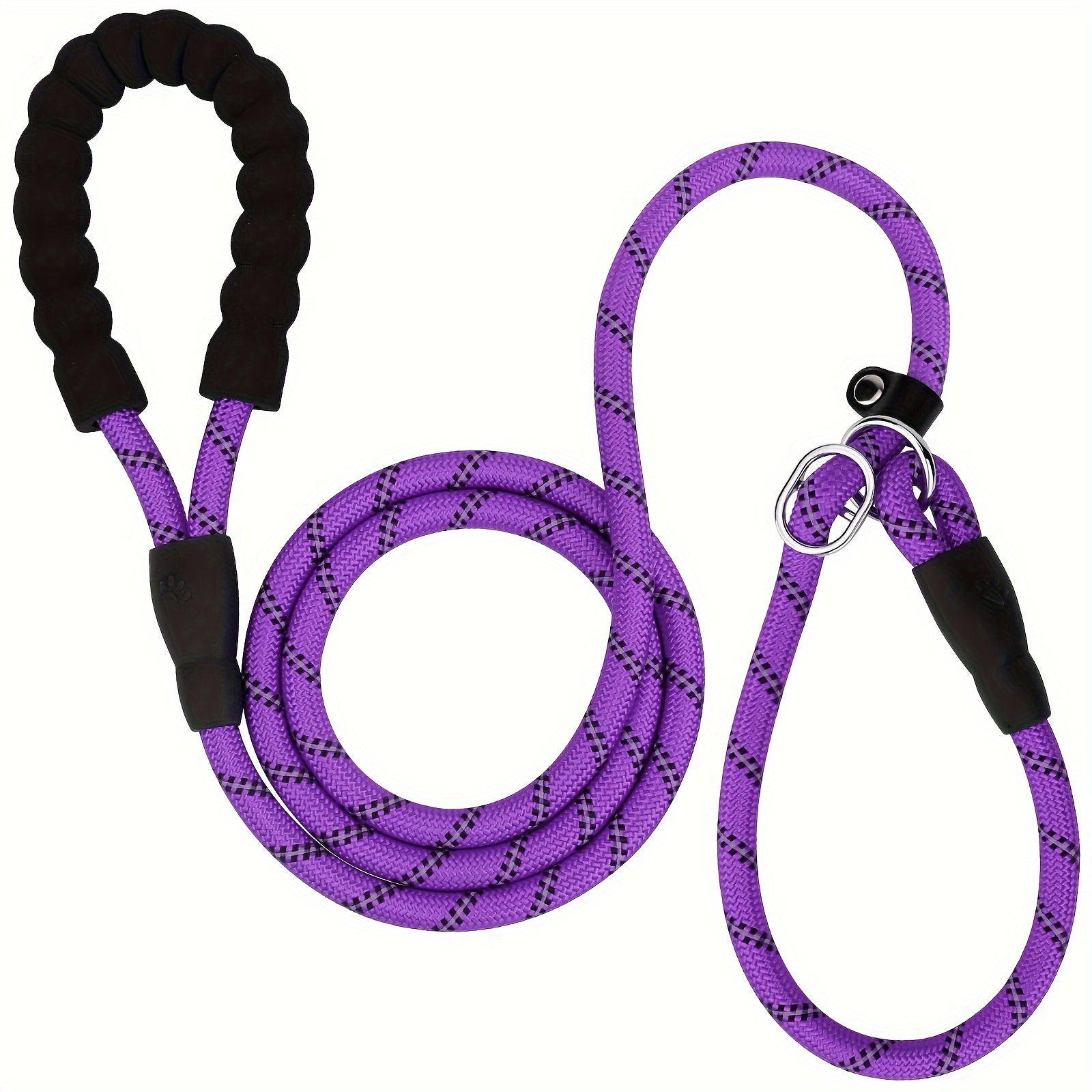 Reflective Dog Leash with Padded Handle – Adjustable and Durable for All Dogs