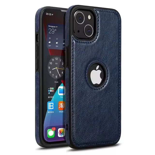 Luxury Leather iPhone Case – Business & Protective