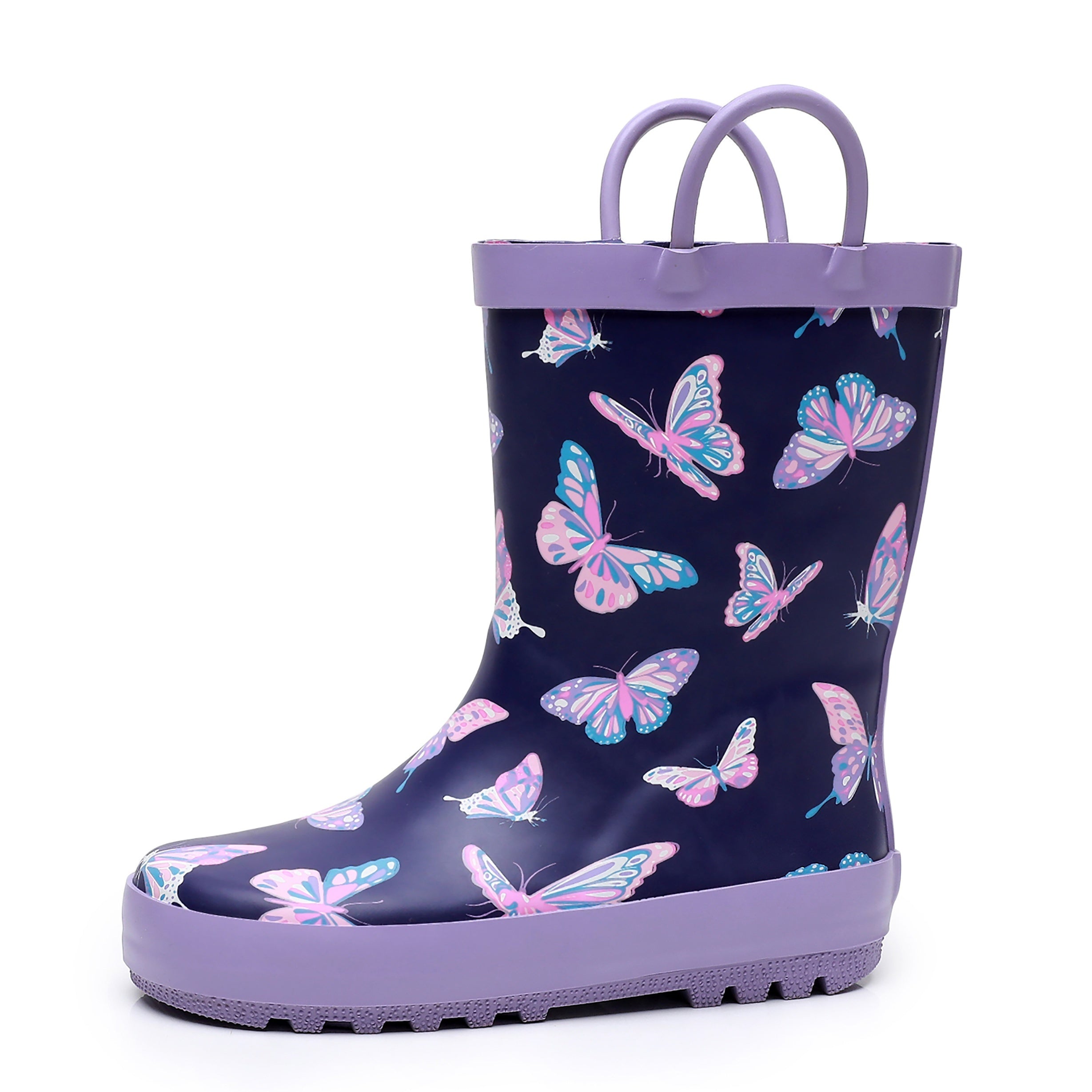 Butterfly Joy Rain Boots for Kids - Playful Protection for