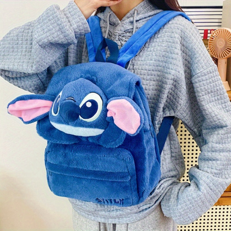 Disney Stitch Plush Backpack for Kids – Cute and Durable for School and Everyday Use