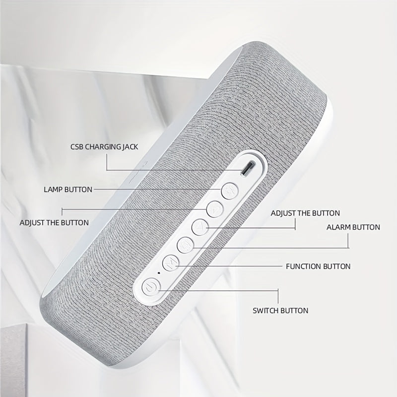 GlowTime Multifunctional Night Light – Compact and Practical for Any Room