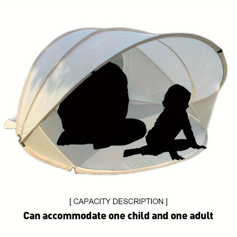 Foldable Beach Tent for Kids – Quick Setup and Perfect Sun Protection