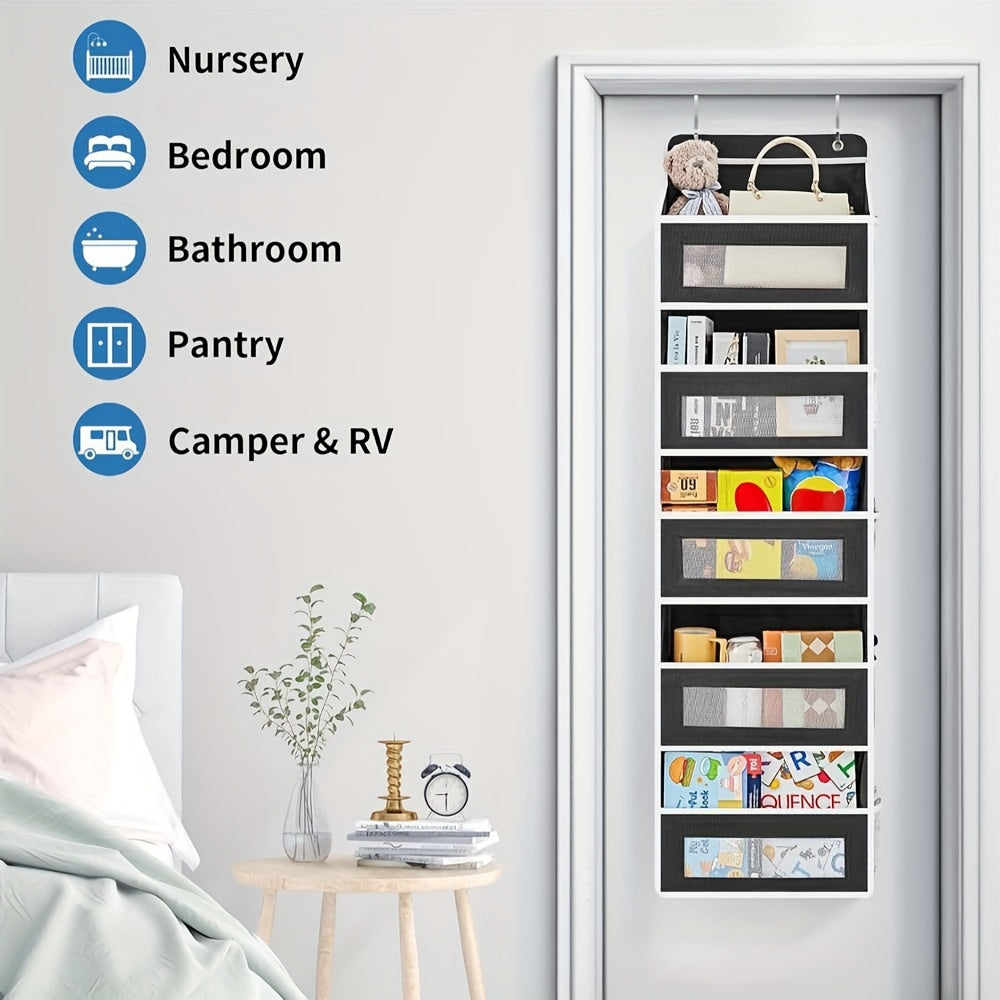 5-Layer Hanging Storage System – Ideal for Bedroom, Bathroom, and Kitchen