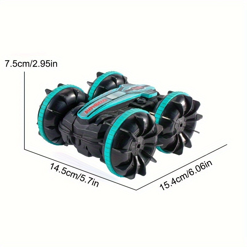 Amphibious Stunt RC Car - Fast, Durable, and Waterproof for Adventures