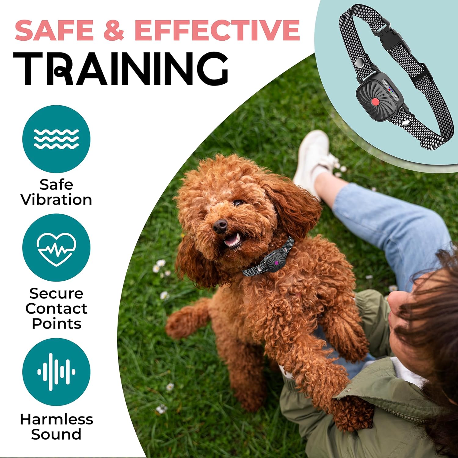 CalmPet Anti-Bark Collar – Comfortable and Stress-Free