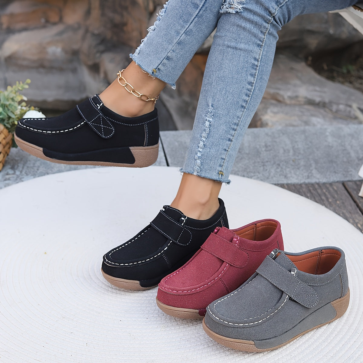Casual Platform Walking Shoes for Women – Comfortable and Stylish for Any Occasion