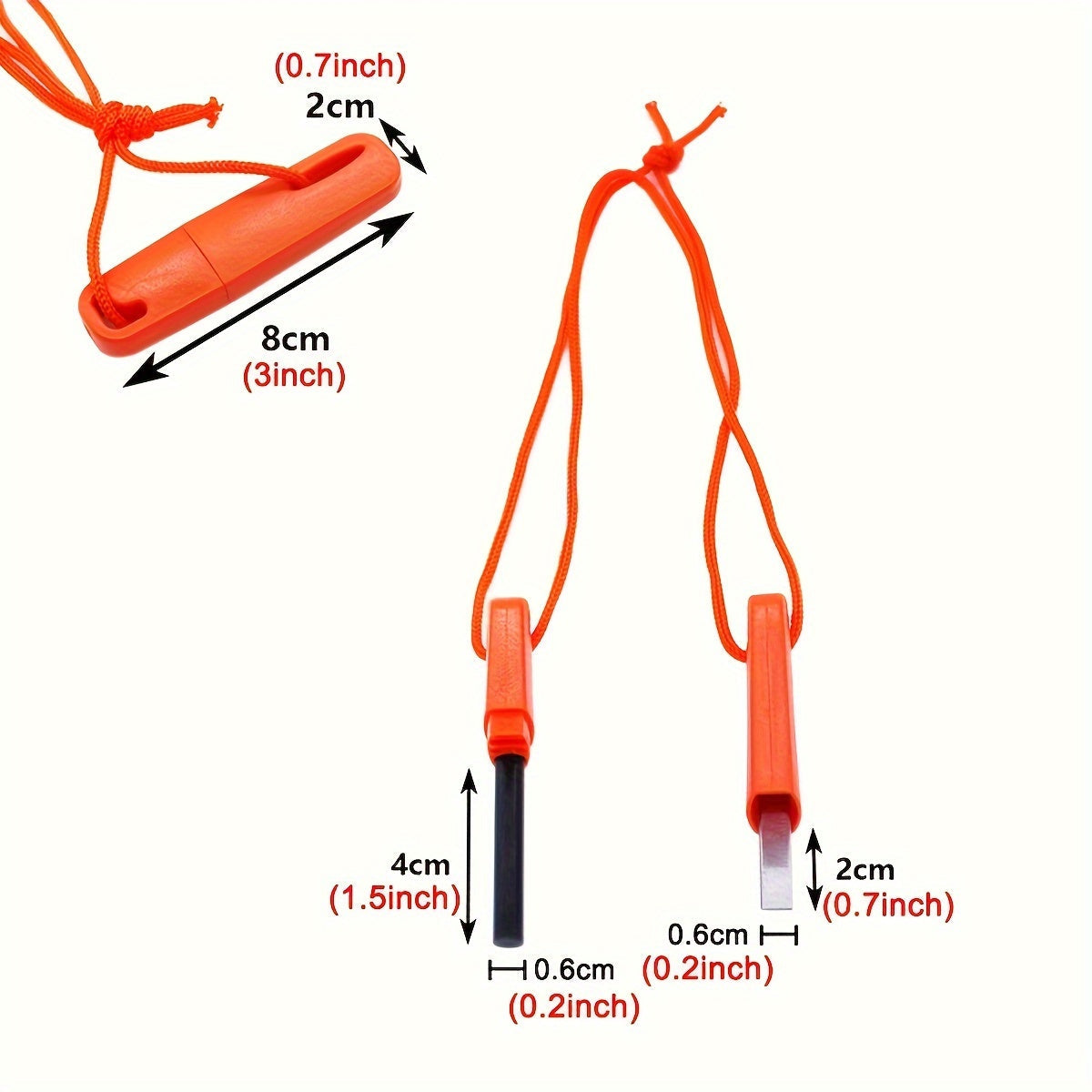 Survivor Flint - Sustainable Magnesium Fire Starter for Adventurers