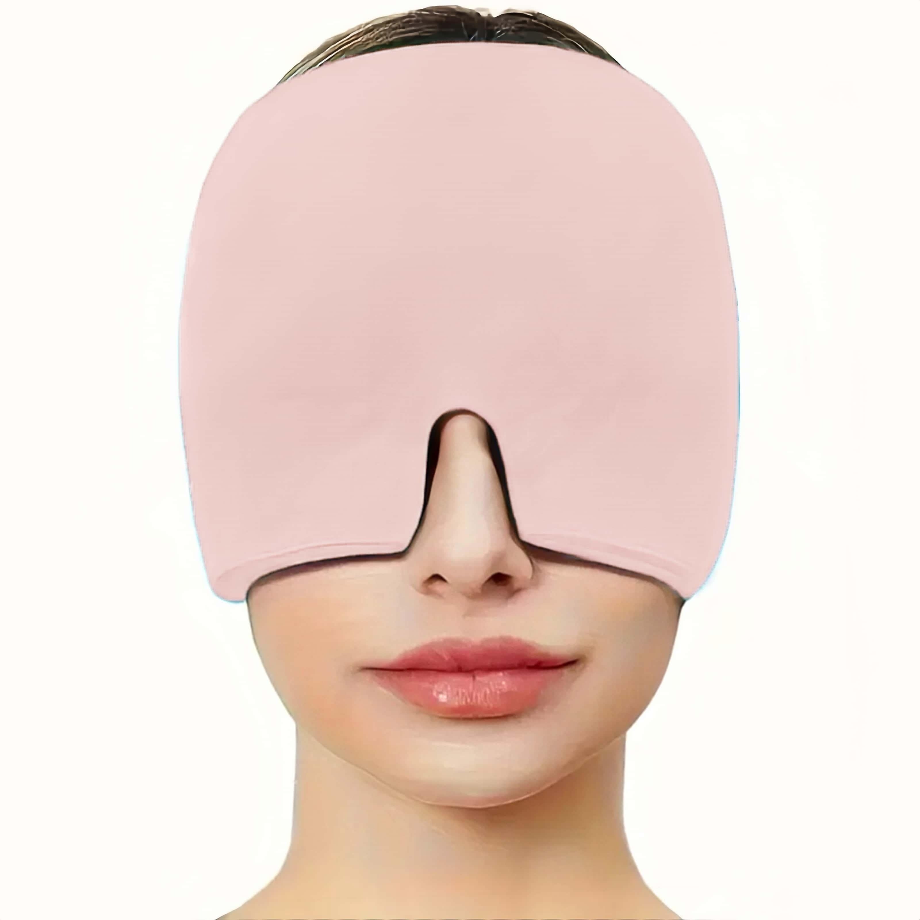Migraine Hat with Cooling Gel – Cooling Headband for Relief from Migraine, Fever, and Fatigue