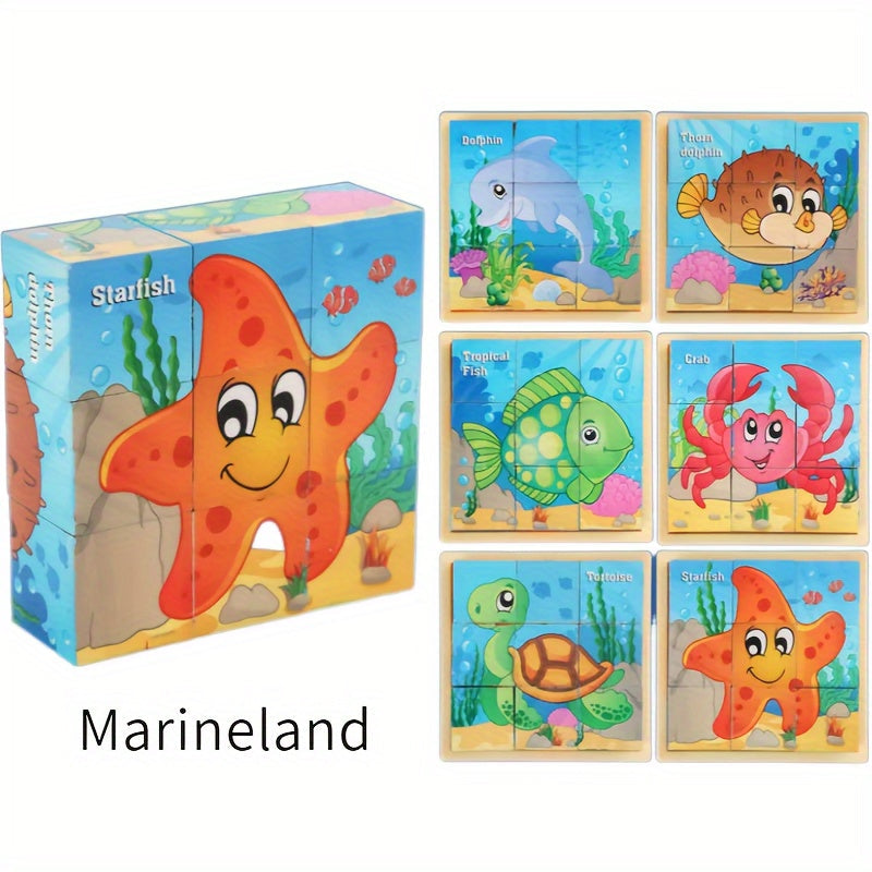 Colorful Block Puzzle Adventure - Educational Toy for Children