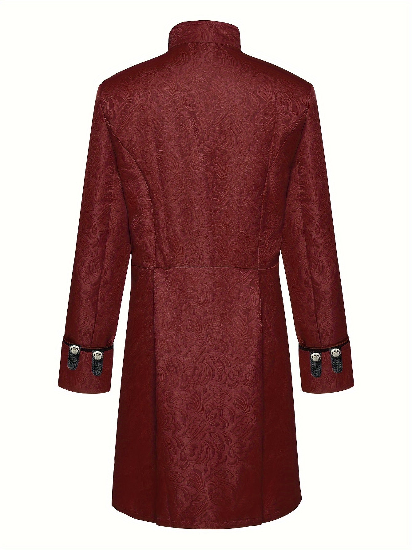 Hendrik Medieval Jacquard Coat - Stylish and Elegant Outfit for Festive Occasions